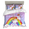 Rainbow Radiance Unicorn Bed Set